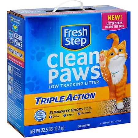 Ever Clean Clumping Fresh Step Clean Paws Cat Litter 261001