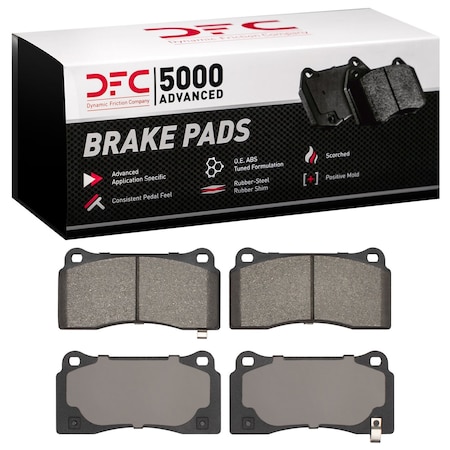 Dfc 5000 Advanced, Disc Brake Pad Set,  1551-0968-00