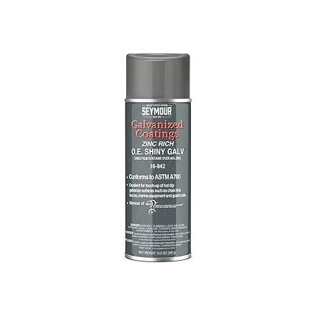 Seymour Midwest Galvanized Coating, OE Shiny Galv net 13 oz. 16842-1