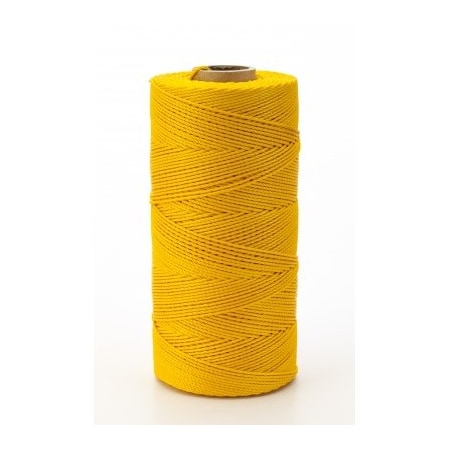 Mutual Industries BRAIDED NYLON MASON TWINE GLO YELLOW, 4PK 14662-138-1000