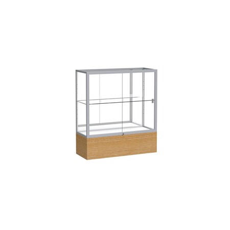 Ghent Counter Display Case 36x40x14, Mirror, Satin 2281MB-SN-AK