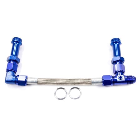 Geared2Golf 920023 Holley 4150 -8 AN Pro Stock Fuel Line Kit GE3642346