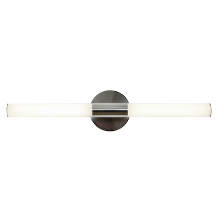 Afx Dion - LED Vanity - 24in - Satin Nickel DIOV2403LAJD1SN