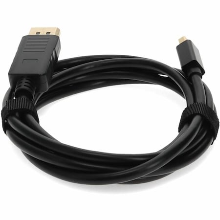 Add-On 3FT MINI-DISPLAYPORT 1.1 MALE TO DISPLAYPORT 1.1 MALE BLACK CABL MINIDP2DPMM3