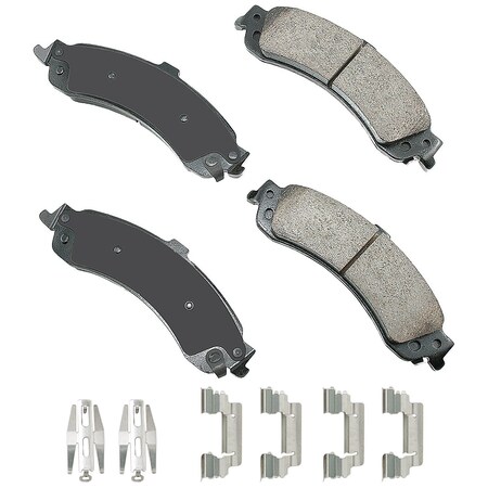 Akebono Street Perf Pad, Asp834A ASP834A