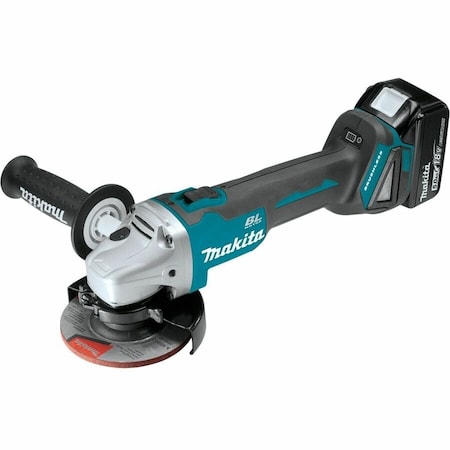 Makita 18V LXT Brushless 4-1/2" / 5" Cut-Off/Angle Grinder Kit (5.0Ah) XAG04T