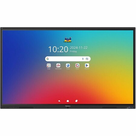 Viewsonic 75IN VIEWBOARD 4K INTERACTIVE FLAT PANEL, 3840 X 2160 RESOLUTION. IFP7541