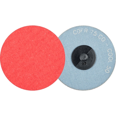 Pferd 3'' COMBIDISC Abrasive Disc - Type CDR - Ceramic Fiber Disc, 50 Grit 40641