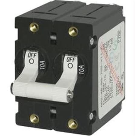 Livewire Blue Sea A-Series Double Pole Toggle - White - 50A LI3452580
