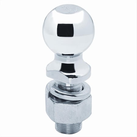 Tow Ready Hitch Ball, 2.31 x 1.25 x 2.75 In. 14, 000 Lbs. GTW Chrome, 2.31 x 2.31 x 5.75 in. 63836