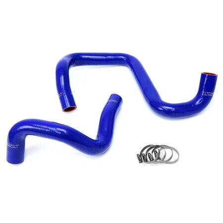 Hps Performance High Temp Reinforced Silicone Radiator Coolant Hose Kit, Blue,  57-1285R-BLUE