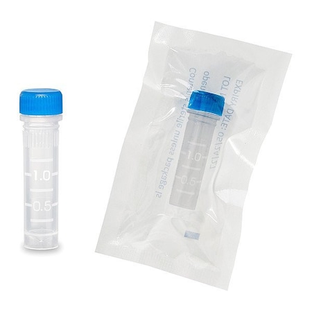 Zoro Select Microcentrifuge Tube, 0.51 in Dia, PK500 C2231-W
