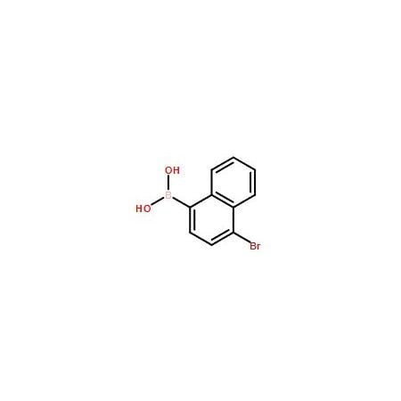 Ak Scientific 4-Bromonaphthalene-1-boronic acid (5g), CAS 145965-14-6 X0526-5g