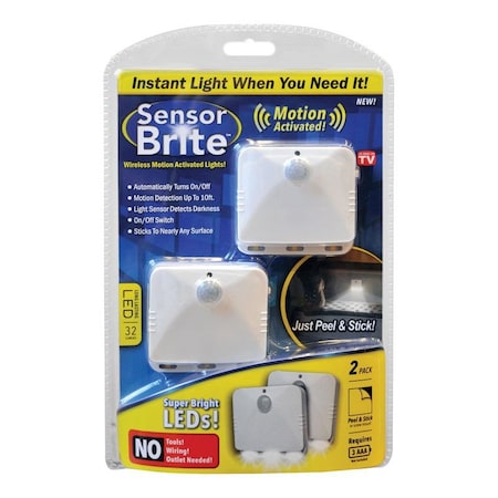 Sensor Brite As Seen On TV Automatic Battery Powered LED Night Light w/Sensor SBL-MC6B