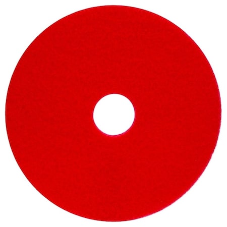 North American Paper 422114 Light Buffing Pad, Red 262031