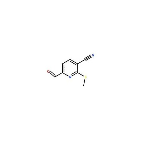 Ak Scientific 3-Cyano-2-(methylthio)pyridine-6-carboxaldehyde (250mg), CAS 175277-27-7 Y7999-250mg