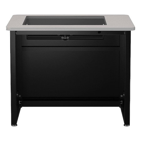 Versadesk Computer Desk, 30 in D X 31 in H, 36 in W X DV3630-BG