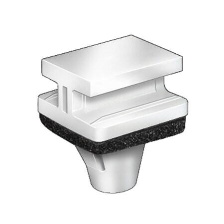 Auveco HONDA & ACURA MOULDING CLIP W/SEALER WHITE NYLON, 25PK 21555