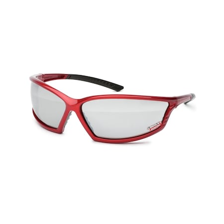 Lincoln Electric Safety Glasses, Red, Outdoor K2972-1