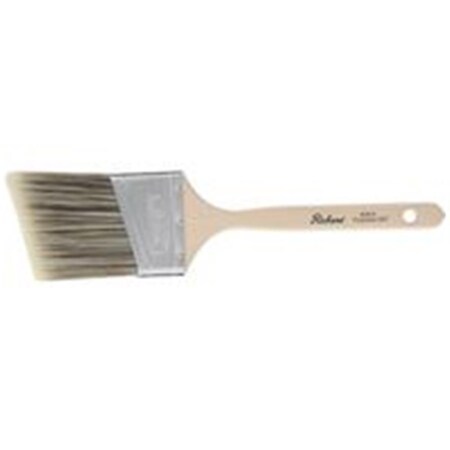Dendesigns Angular Wood Handle Brush Paint - 3 in. DE3117021