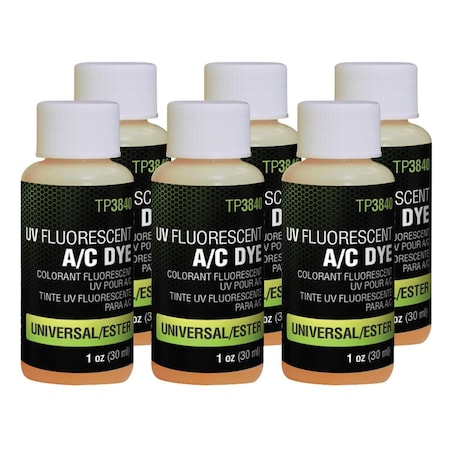 Tracerline 1 oz Universal AC Dye, 6PK HBF-TP3840-1P6
