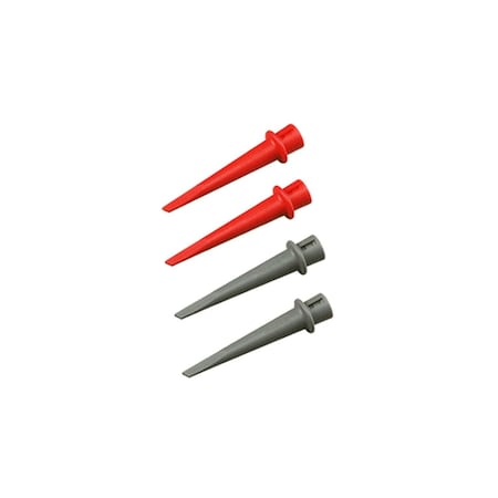 Fluke Hook Clip Set, 2 Red 2 Gray HC200