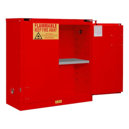Durham Mfg Flammable Storage, 30 Gallon, Self Close 1030S-17