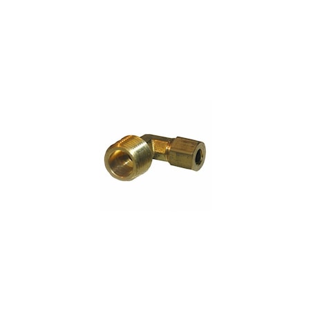 Larsen Supply Co. 1/4CMPx3/8MPT BRS Elbow 17-6913