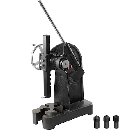 Vevor Ratchet Type Arbor Press 3 Ton Manual Leverage Arbor Press with Handwheel 4/3/2026