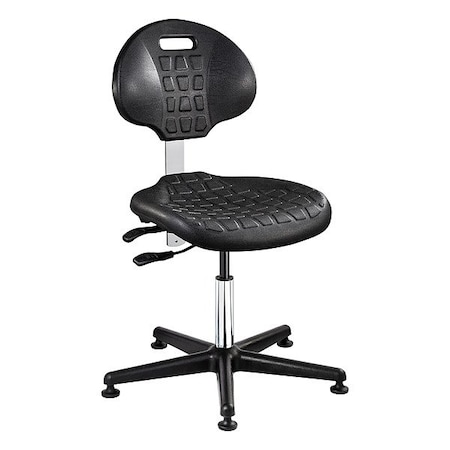 Bevco ISO 4 Desk Poly Tilt Chair 7001C1-BLK