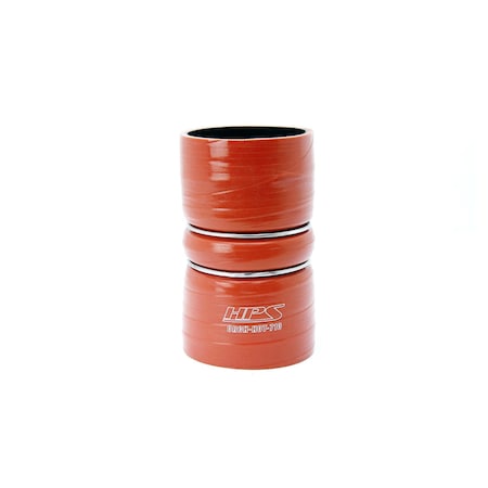 Hps Performance Silicone Intercooler Turbo Boot Hose, Orange, , replace part # 3C34-6C640-CA, 3C34-6C640-DA ORCH-HOT-710