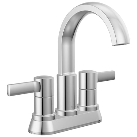 Delta Albion Two Handle Centerset Bathroom Faucet Chrome 25855LF