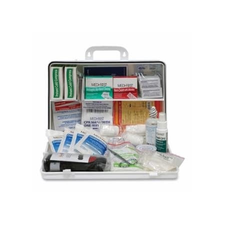 Medi-First First Aid Kit, 50 Person ANSI-B Kit, Plastic 899-787ANSI