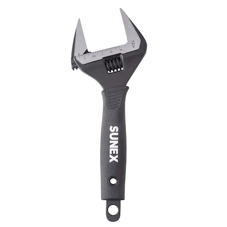 Sunex 12 in Wide Jaw Adjustable Wrench 2-5/16 in (60Mm) 9614