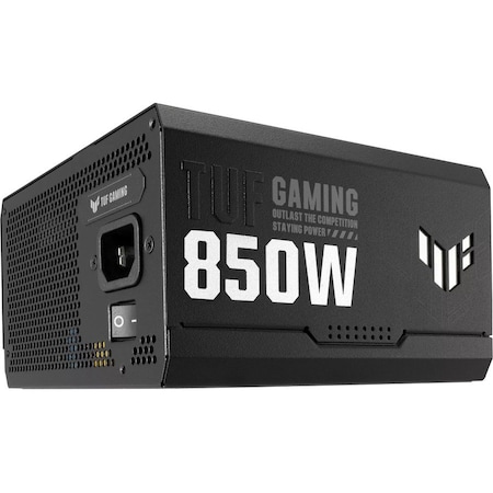 Asus TUF Gaming 850W Gold - 3.3 V DC, 5 V DC, 12 V DC, -12 V DC, 5 V Output - 2 Fan(s) - 92% Efficiency TUFGAMING850G