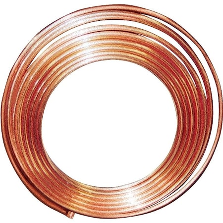 Streamline 12035 Copper Tubing, 3/8 in, 10 ft L, Short, Coil D 06010P