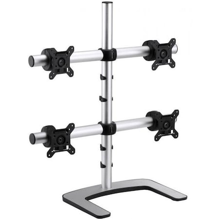 Atdec freestanding desk mount, Converted to support single, dual, or triple monitors, flat screen VFS-Q