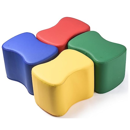 Bintiva Soft Seats, Butterfly Shaped, 4-Piece Set SC-BTFLY-4-PRM-BT