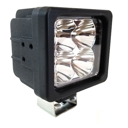 Golight GXL LED Work Light Series Spot Light Fixed Mount w/No Remote - 12V - Black 4024