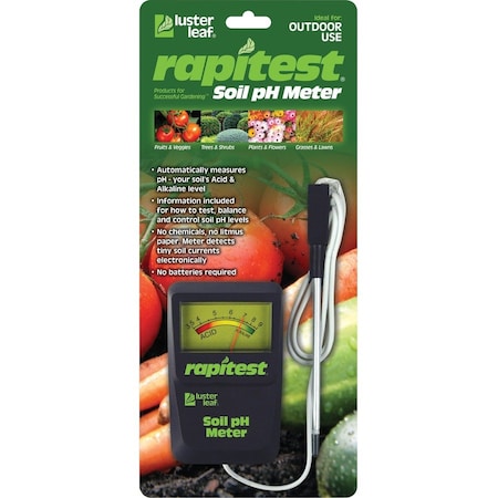 Rapitest Luster Leaf Analog pH Meter 1 pk 1840