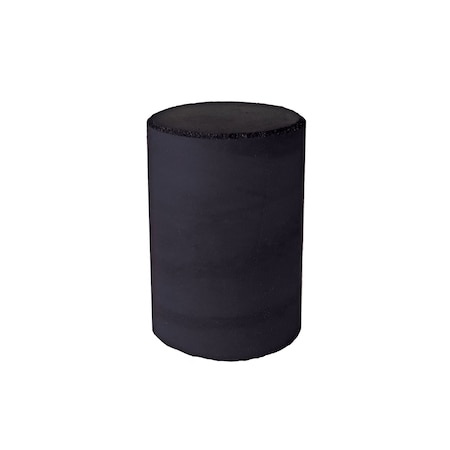 Dedeco RBR ABRASIVE CONE, CYL 1-1/2" X 1", BLK CRS S/C 1/UNIT 0102