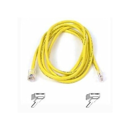 Belkin Cat6 Snagless Patch Cable Rj45M/Rj45M; 8 Yellow A3L980-08-YLW-S