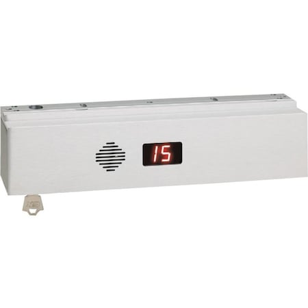 Sdc Magnetic Lock, Dull Aluminum, 1511S, Door 1511SNDKV
