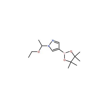 Ak Scientific 1-(1-Ethoxyethyl)-4-(4, 4, 5, 5-tetramethyl-1, 3, 2-dioxaborolan-2-yl)-1H-pyrazole (5g), CAS 1029716-44- X8635-5g