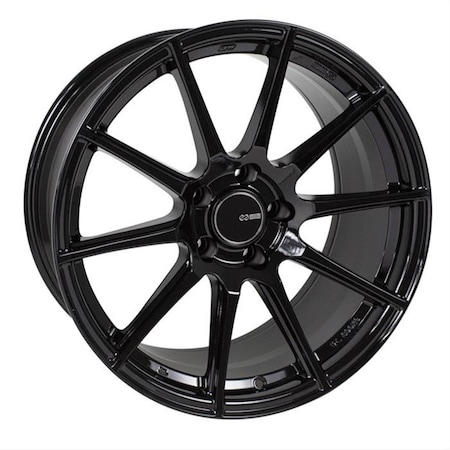 Payasadas 18 x 8 in. 5 x 114.3 mm TS10 40mm Offset 72.6mm Bore Wheel, Black PA2049126