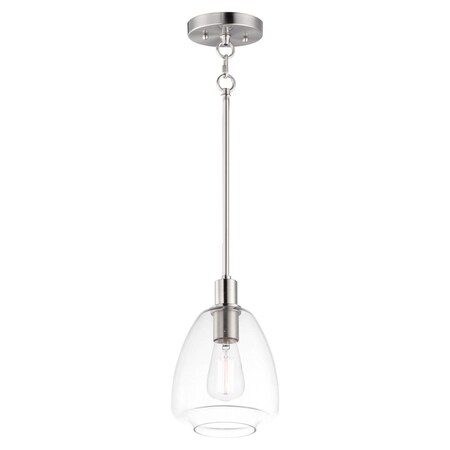 Maxim Babylon 1-Light Pendant 11112CLSN