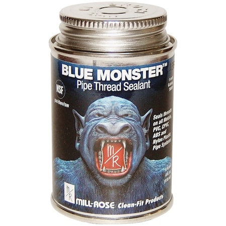 Blue Monster 1/4 Pt. Blue Industrial Grade Pipe Thread Compound 76009