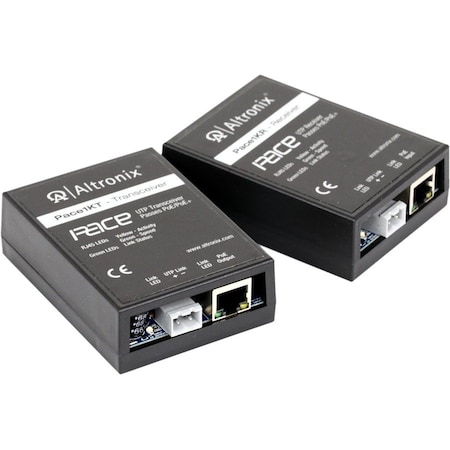 Altronix Long Range Single Pair Ethernet Adapter Kit PACE1KRT