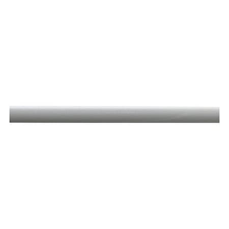 Acrovyn Handrail, Oyster Gray, Round, 10 ft L 6C929N