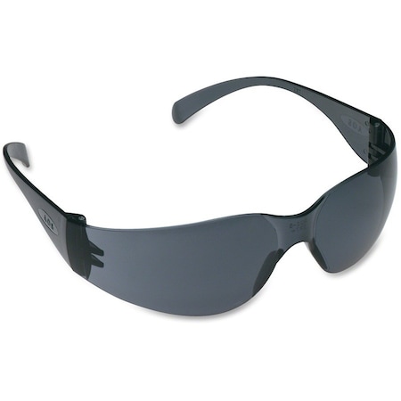 3M Virtua, Safety Glasses, Anti-scratch, Gray Lens, Gray Frame, Frameless 11327-00000-20
